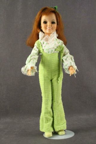 Vintage Estate Ideal Toy Doll 1968 Chrissy Red Hair Outfit 18 " Tall