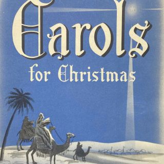 Vintage 1948 Christmas Carols Lincoln First Federal Savings And Loan Sheet Music