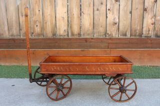 Vintage Paris Coaster Wooden Wagon