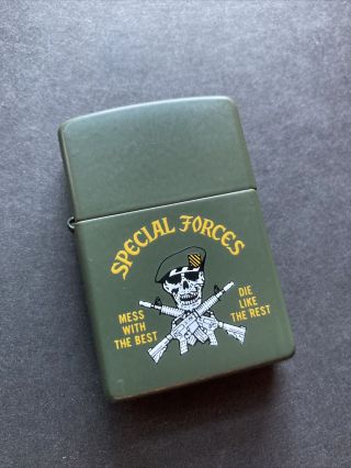 Zippo 785 Special Forces Windproof Lighter A 05 Usa
