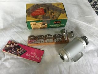 Vtg Mirro Cookie & Pastry Press Complete No.  358.  15 Shapes