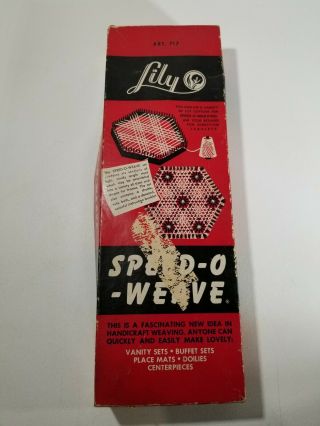 Vintage Lily Speed - O - Weave Loom