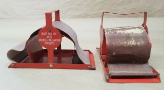 Vintage Brown And Williamson Tobacco Cigarette Roller Rolling Machine Bugler