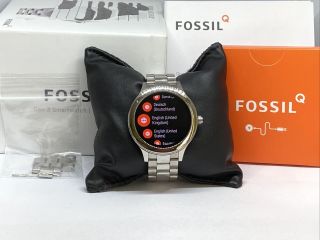 Fossil Gen 3 Ftw6003 Women Stainless Steel Digital Dial Smart Watch Bs13