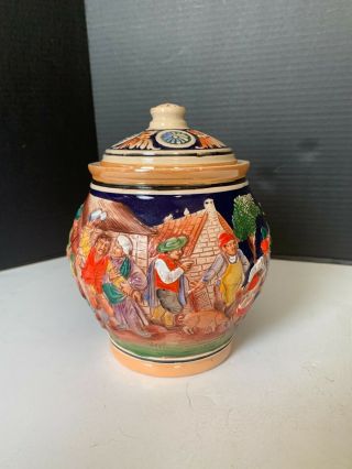Vintage Gerz German Tobacco Jar Made In Germany 3