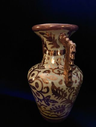 Antique William de Morgan? Arts and Crafts Lustre Vase 3