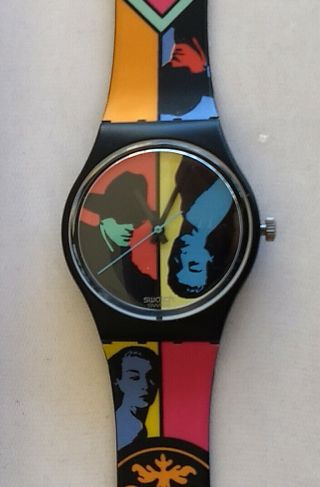 Collectible 1988 Vintage Swatch Watch 