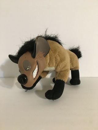 Vintage 1994 Walt Disney Mattel The Lion King Shenzi Hyena Plush Stuffed Toy