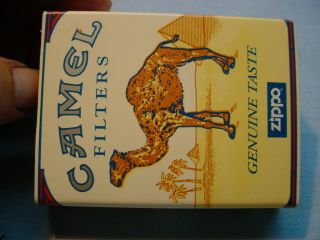 Vintage Camel Joe Cool Shooting Pool Zippo