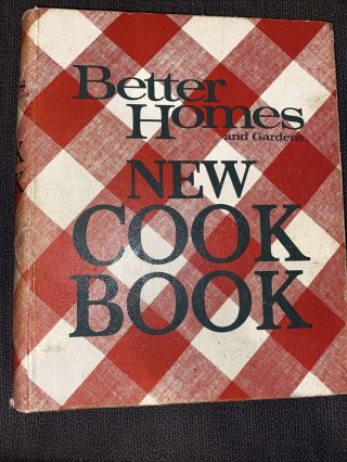 Vintage Better Homes & Gardens Cook Book In A 5 - Ring Binder