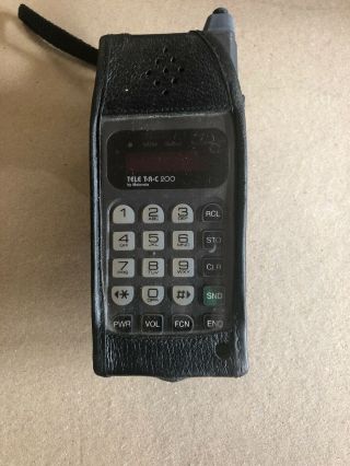 Motorola Tele Tac 200 T.  A.  C.  Cell Phone Vintage 90 