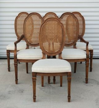 Set Of 6 Drexel Heritage Mid Century Dining Chairs - Local Pick Up In Plano,  Tx