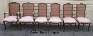 57942 Set 6 French Country Dining Room Chairs Quality