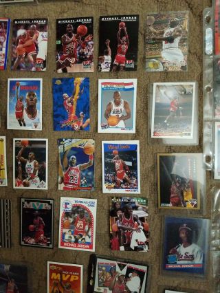 Michael Jordan Chicago Bulls 1990s Topps Fleer NBA Hoops Upper Deck Skybox 3