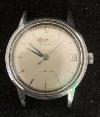 Vintage Eterna - Matic Turler Automatic Mens Watch