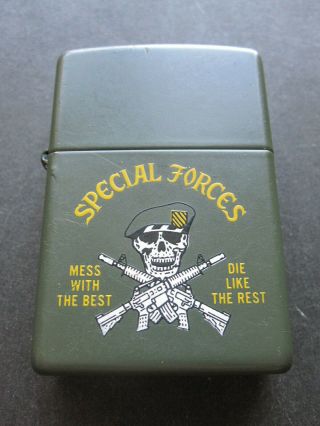 Zippo 785 Special Forces Windproof Lighter K 01 Usa
