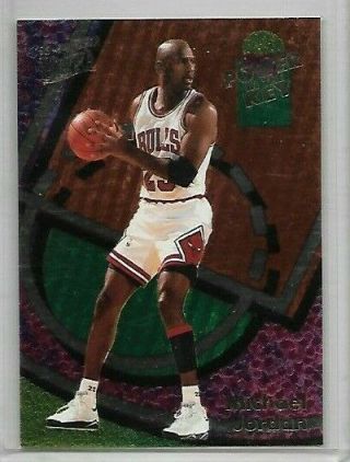 Michael Jordan 1994 - 95 Fleer Ultra Power In The Key 2 Chicago Bulls