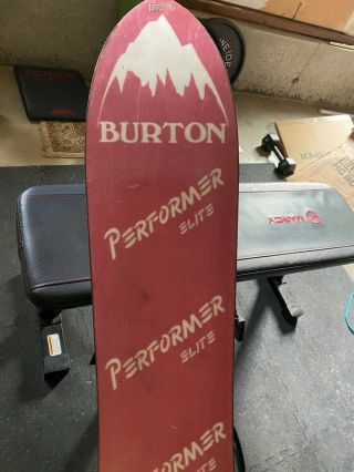 Vintage Burton Elite Performer 140 Snowboard 5