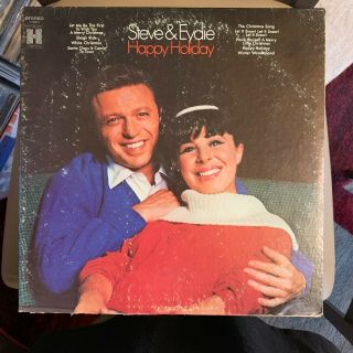 Steve Lawrence & Eydie Gorme - Happy Holiday - Vintage Og 1964 Christmas Vinyl Lp