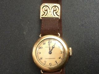 Antique Tiffany & Co.  18 K Solid Gold Lady 