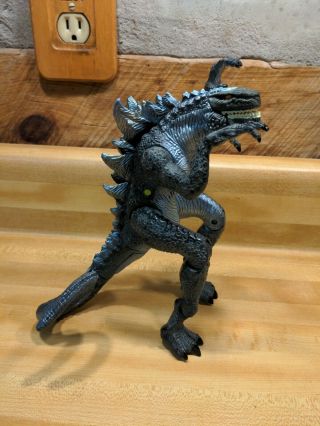 Vintage 1998 Godzilla Action Figure Trendmasters Toho Roaring 8” -