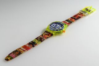 Reloj Swatch Art Special Limited Edition Musicall Nam June Paik.  Zapping