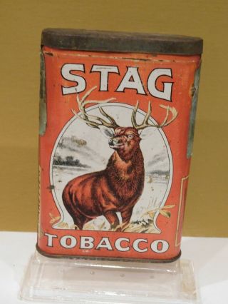 Stag Tobacco Tin,  P.  Lorillard Tobacco Co,  Usa