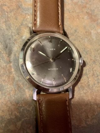 Vintage 1961 Timex Marlin Men’s Mechanical Watch,  Outstanding