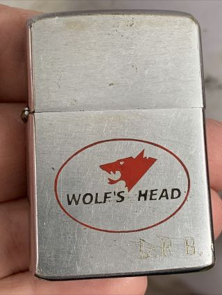 1965 Zippo Lighter - Wolf’s Head Motor Oil 3
