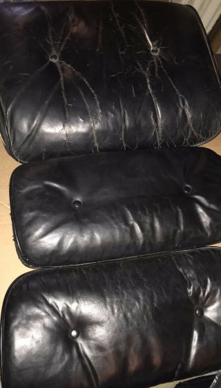 Herman Miller Eames Lounge Chair Pre - 1971 670/71 Leather Cushion Set
