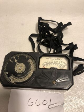 Vintage Weston Phototronic Light Exposure Meter Model 650