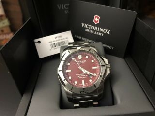 Victorinox Watches Inox Professional Diver I.  N.  O.  X.  Red Full Kit Under