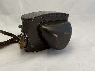 Vintage Leica Leather Case For Leica Camera M1,  M2,  M3,  M4 W/original Strap