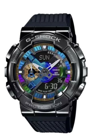 Casio G - Shock Gm110b - 1a Stainless Steel Ana - Digital Watch