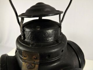Antique Armspear Mfg Co Railroad Lantern 4 Lens COMPLETE Dated 1919 w Burner 2