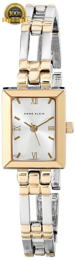 Anne Klein Women 104899svtt 2 Tone Dress Watch Bracelet Elegant Jewerly Gold