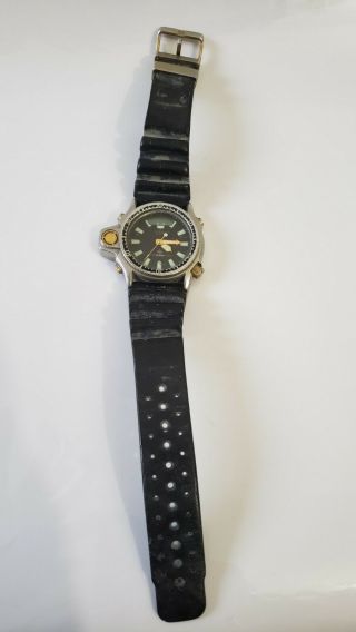 Vintage Citizen Pro Master Aqualand C023 - 088069 Y Broken Repair/parts Dive Watch