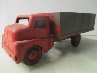 Vintage Structo Toys Army Truck Metal Toy