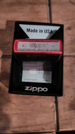 Rare Candy Red Devil ZIPPO Lighter,  circa 2006 3