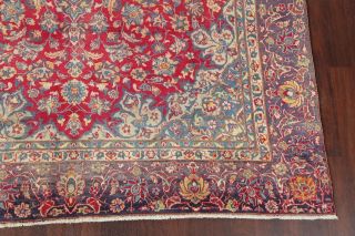 Vintage Floral Najafabad Handmade Oriental Area Rug Medallion Wool Carpet 8 