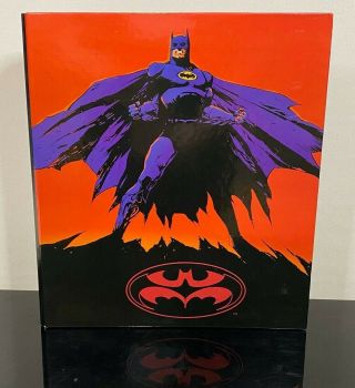 Vintage 1997 Batman And Robin 3 Ring Binder Notebook
