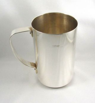 Tiffany & Co.  Makers 1 Pint Beer Mug in Sterling Silver (925) 2