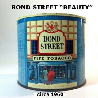 Vintage Tobacco Tin (pipe) | Bond Street | Circa 1960 | | A " Beauty " ✔️