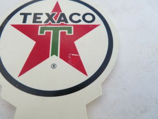 Vintage Texaco Sign Plastic Gas Oil Men Restroom Key Fob 3