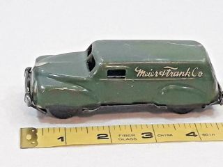 Vintage Meier And Frank Co.  Toy Tin Car Ships
