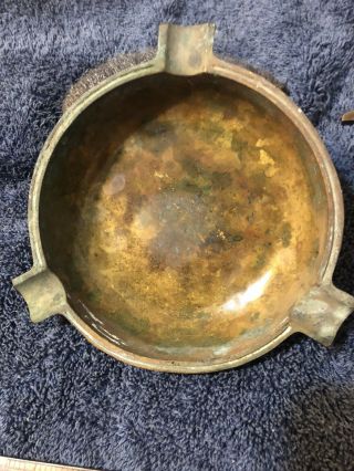 General Electric Brass Ashtray Very Rare