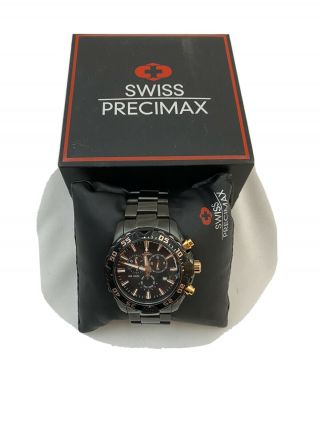Swiss Precimax Men’s Stainless Steel Watch