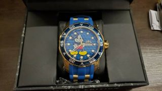 Invicta Limited Edition Disney Mickey Mouse Men’s Watch Msrp $895 (worn Twice)