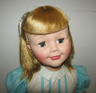 Vintage Doll Madame Alexander JOANIE Walker Ideal Playpal Type 35” 1959 2