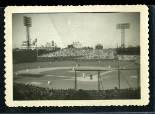 Vintage Photo Fenway Park Stadium Boston Red Sox Baseball 1946 Candid